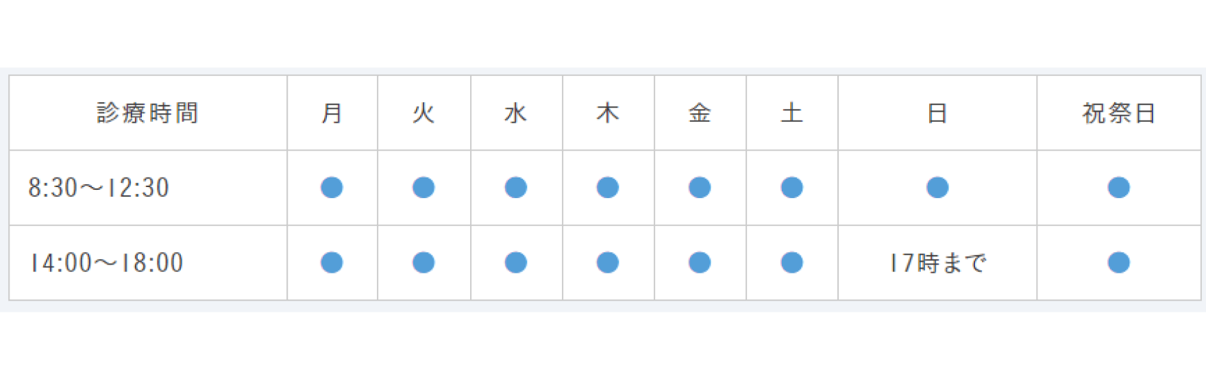 診療時間